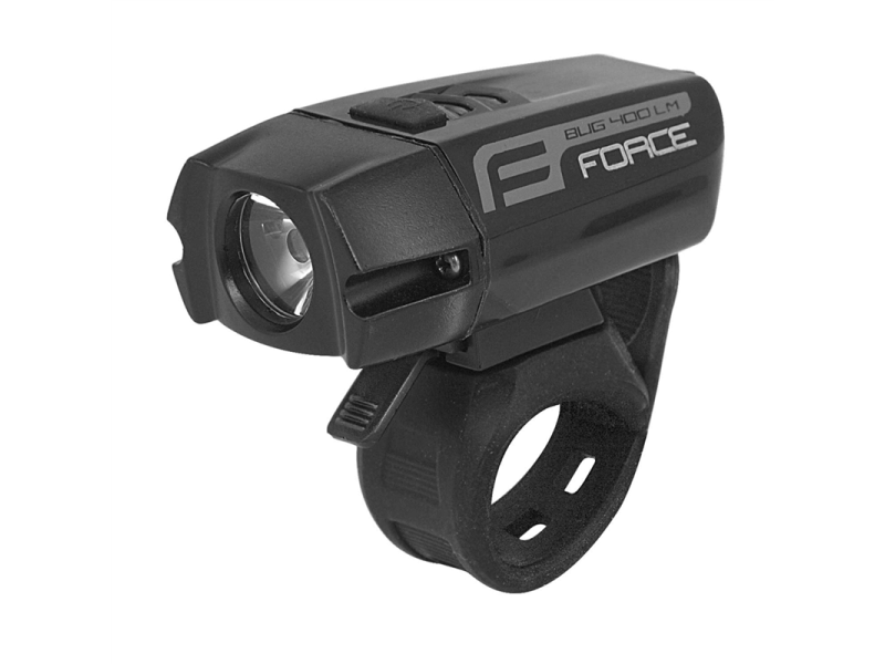Φως εμπρός Force Bug με USB 400lumens Φως εμπρός Force Bug με USB 400lumens