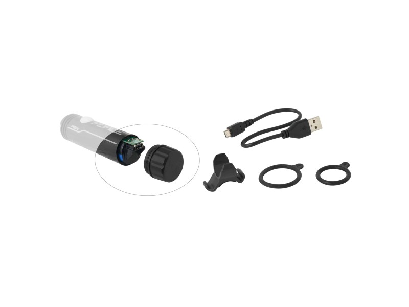 Φανάρι εμπρόσθιο αλουμινίου FORCE PEN USB 200 LUMEN (45171) Φανάρι εμπρόσθιο αλουμινίου FORCE PEN USB 200 LUMEN (45171)