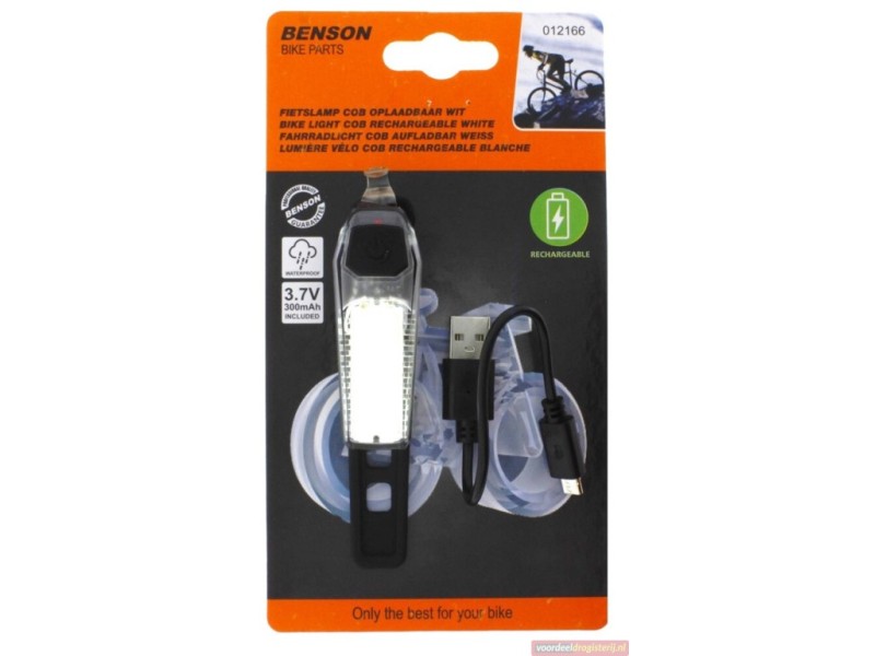 Φως εμπρός USB Benson (80 lumen)