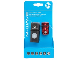 Σετ φώτα M-WAVE ATLAS 20 USB (221092)