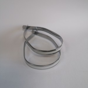 Πιάστρα παντελονιού μεταλλική 1Ζ