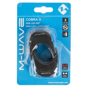 Σετ φωτάκια σιλικόνης M-Wave Cobra II