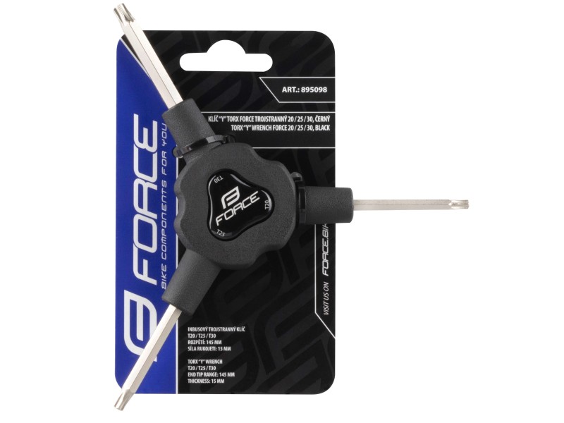 Torx τριπλό Τ20-Τ25-Τ30 (895098)