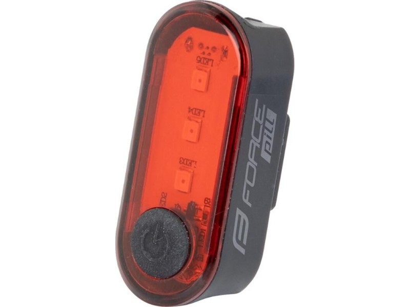 Φως πίσω Force Pill με USB 12LM
