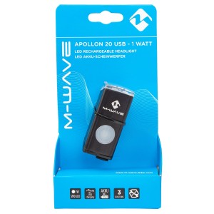 Φως εμπρός M Wave Apollon 20 USB (220421)