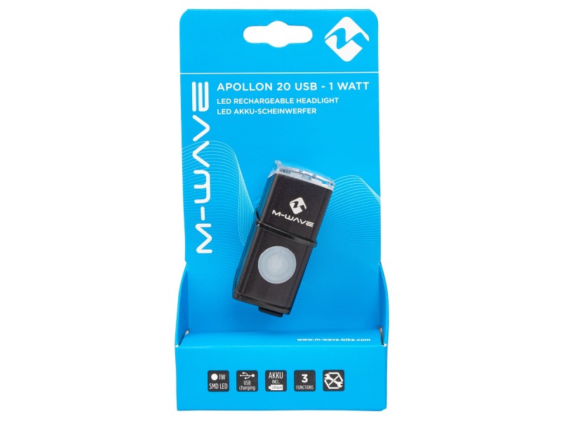 Φως εμπρός M Wave Apollon 20 USB (220421)