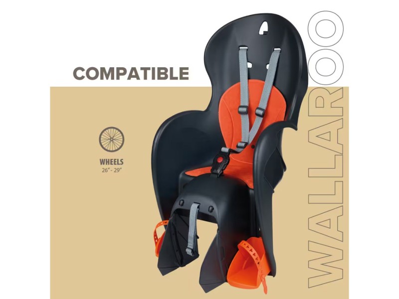 Παιδικό κάθισμα σχάρας Polisport Wallaroo CFS (εως 22kg) Παιδικό κάθισμα σχάρας Polisport Wallaroo CFS (εως 22kg)