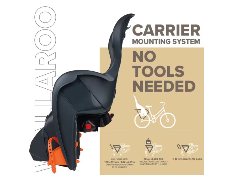 Παιδικό κάθισμα σχάρας Polisport Wallaroo CFS (εως 22kg) Παιδικό κάθισμα σχάρας Polisport Wallaroo CFS (εως 22kg)