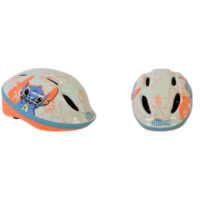Κράνος παιδικό Stitch 52-56cm Πορτοκαλί