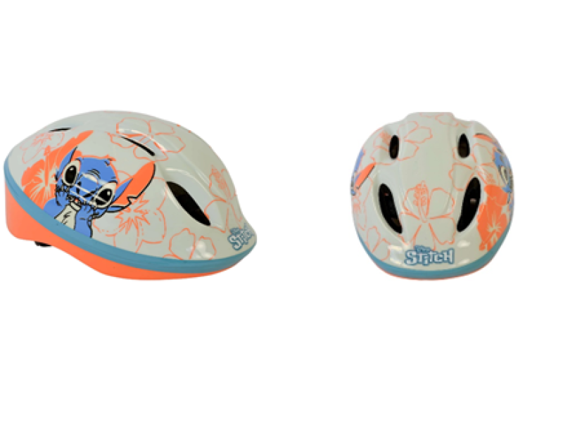 Κράνος παιδικό Stitch 52-56cm Πορτοκαλί
