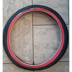 Ελαστικό 20×2.25 Kenda K841 (μαύρο-κόκκινο)